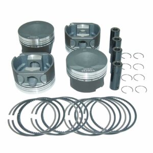 Wossner Forged 2.0T Piston Set 82.5-83.5mm 9.6-1 23mm pins