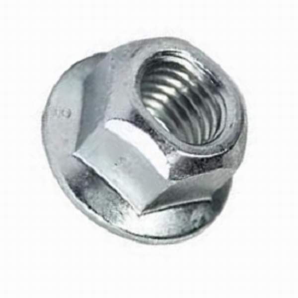 10mm Plated Flanged Locking Exhaust Nut