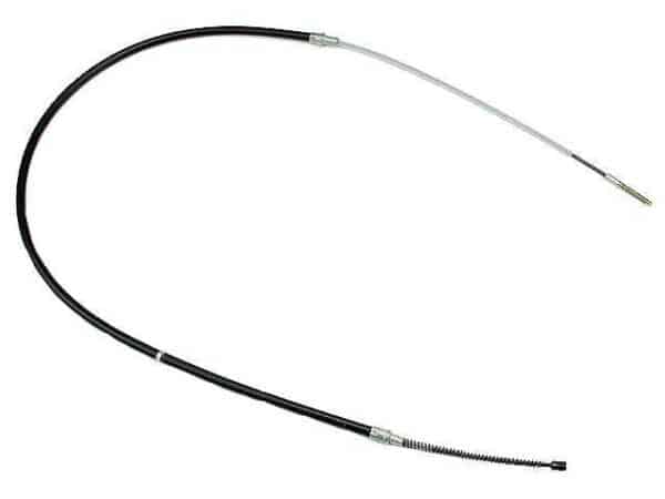 Parking Brake Cable-Late Mk3 with Rear Drums