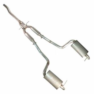 TT Stainless Exhaust from STD Downpipe Back 1.8T Passat 4motion