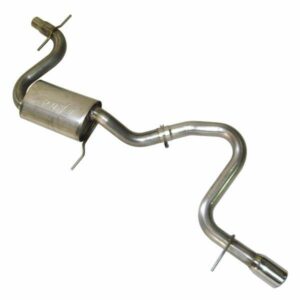 '12 Audi A3 TDI Stainless Steel Exhaust w/ Single Borla and 3.5"