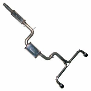 TT 3" Stainless Mk7 GTI Exhaust (for Std  Downpipe) Std version