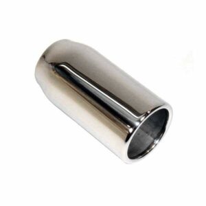 Stainless Tip Single Rolled Edge 3" Dia  6" X 2.25" I.D.