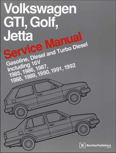 Bentley Manual (1985-1992 Golf and Jetta)