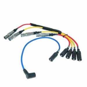 TT Red/Blue/Yellow Spark Plug Wire Set '93-early'99  Mk3 2.0L 8v